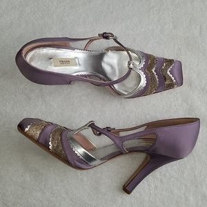 Prada satin heel